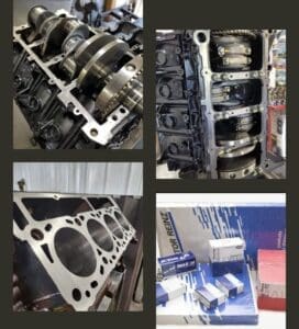 Complete 6.0 Powerstroke rebuild kits with machined block and balanced crankshaft