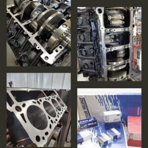 Complete 6.0 Powerstroke rebuild kits with machined block and balanced crankshaft
