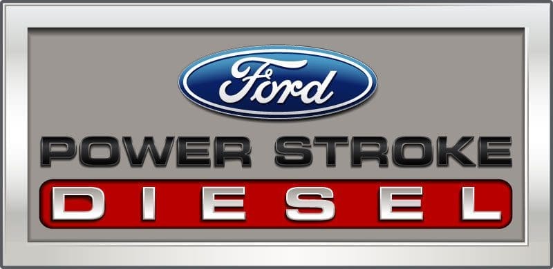 Ford Power Stroke Diesel logo.