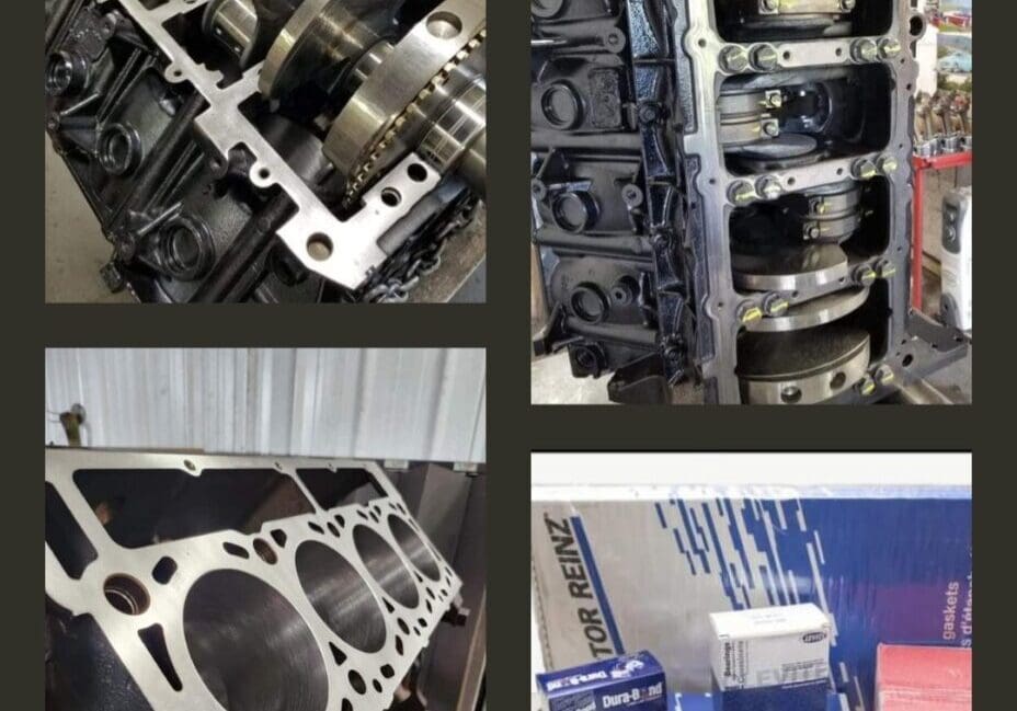 Complete 6.0 Powerstroke rebuild kits with machined block and balanced crankshaft